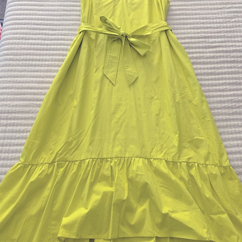 GAP v neck maxi dress. Size medium, new, no tags.  color: sulfur green